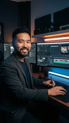 玩物社区剪辑师王浩